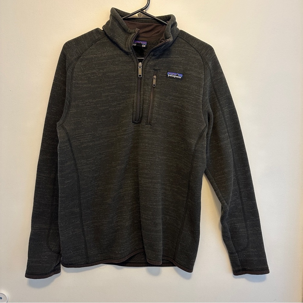Men’s patagonia quarter zip brown